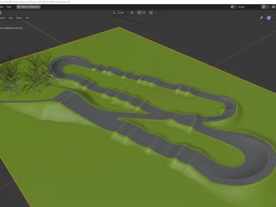 pump track design layout