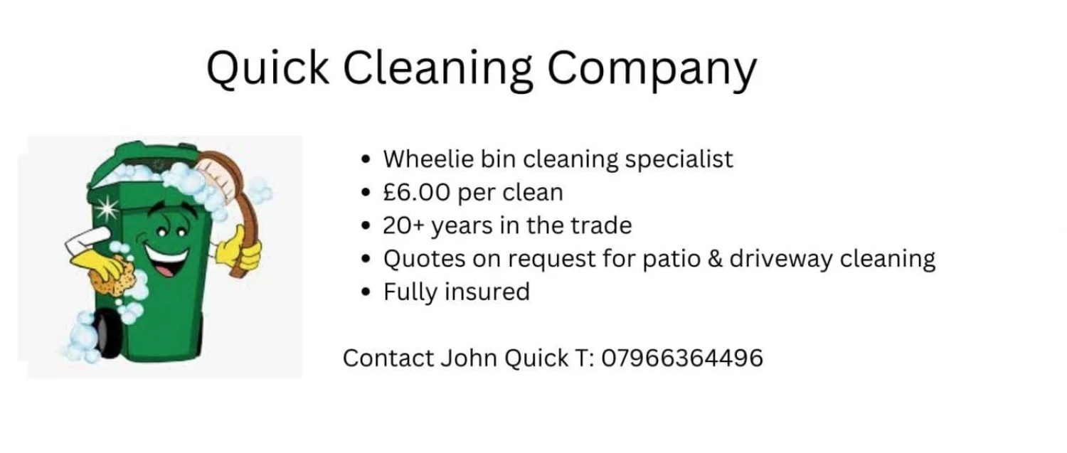 quick bin cleaning