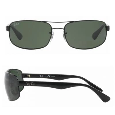 rb344500258shot2 rayban rb3445 black with green polarised lenses