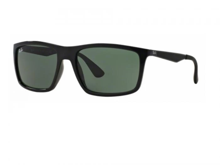 Ray Ban Light Ray RB4228 Sunglasses in Black with Green Lenses