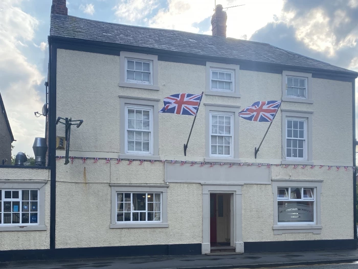 red lion jubilee bunting
