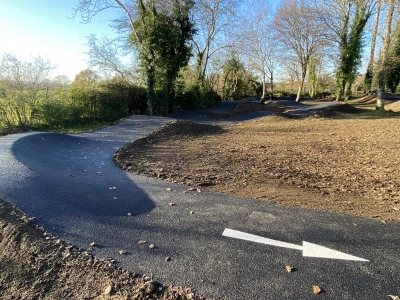 reigate pump track bend