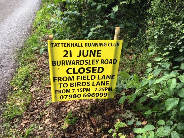 road closed