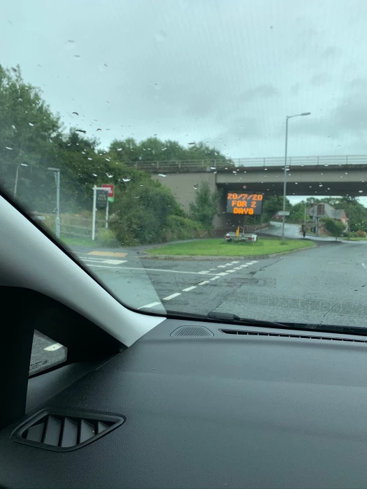 road closed