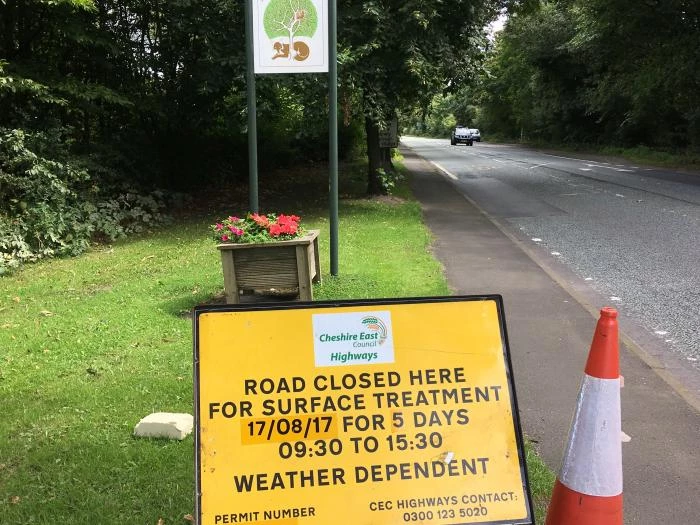 road closure
