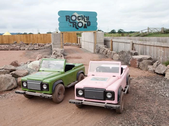 rocky road attraction at the ice cream farm