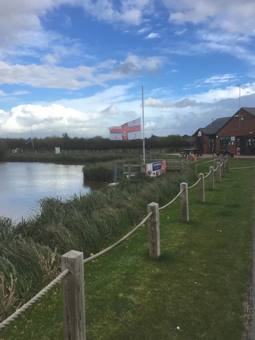 rodney flag at half mast