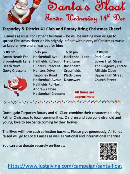 rotary christmas float 2022