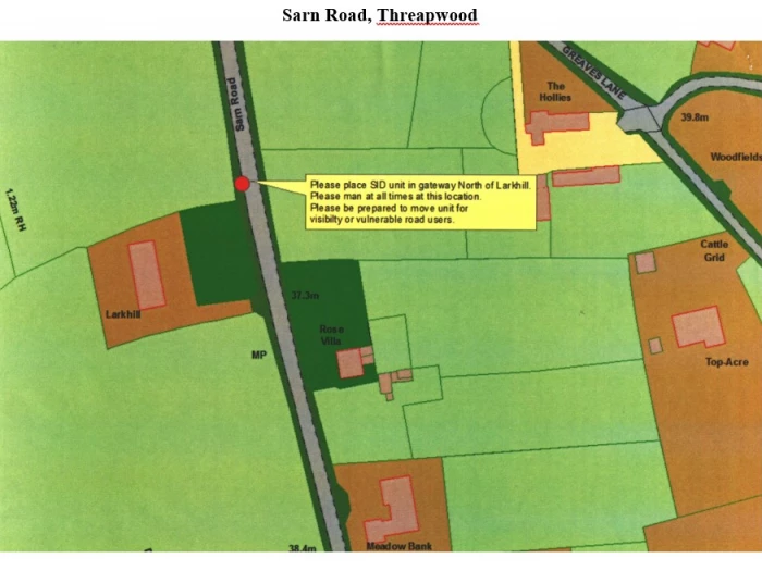 sarn road threapwood