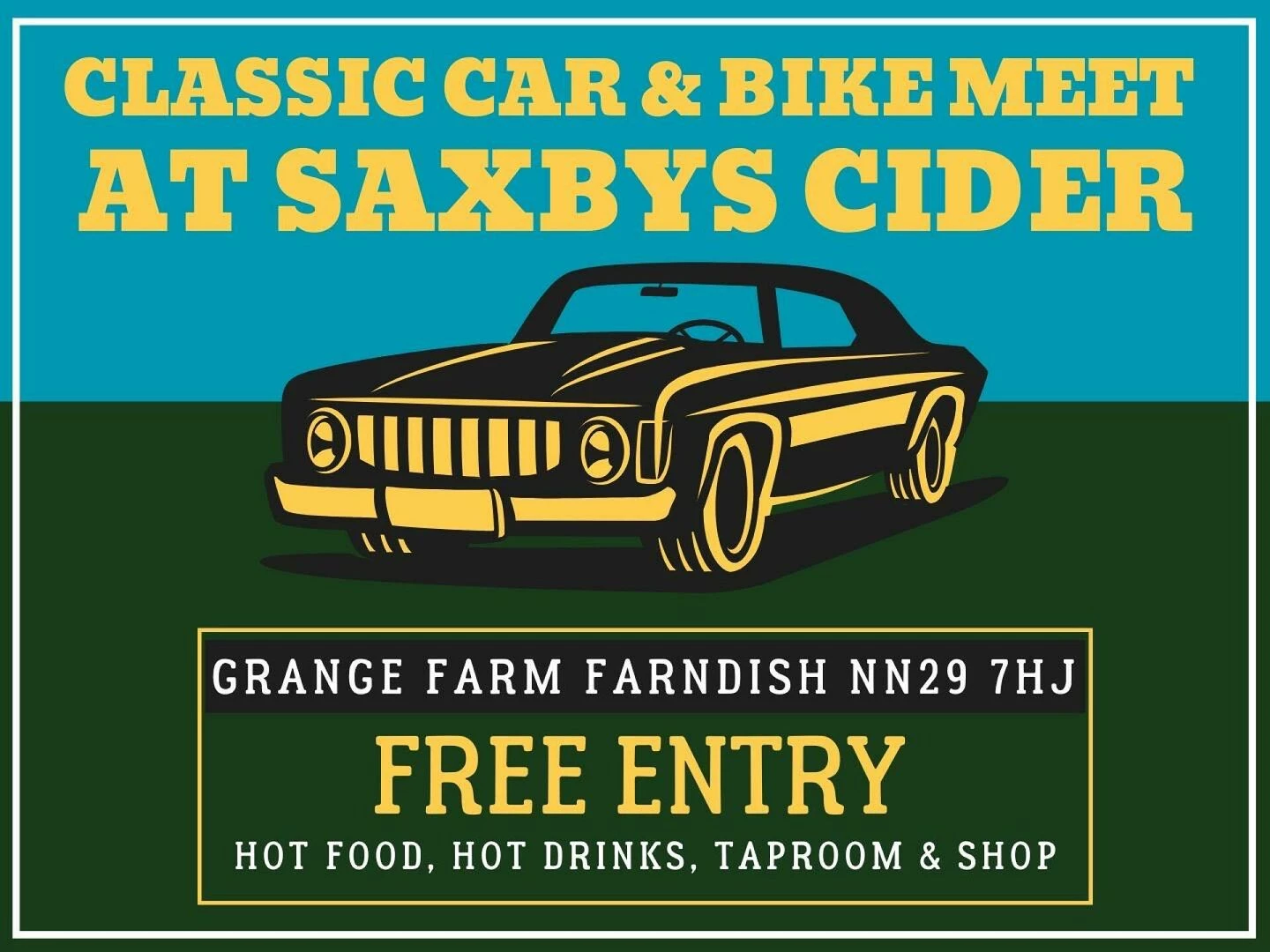 saxbys cider car show