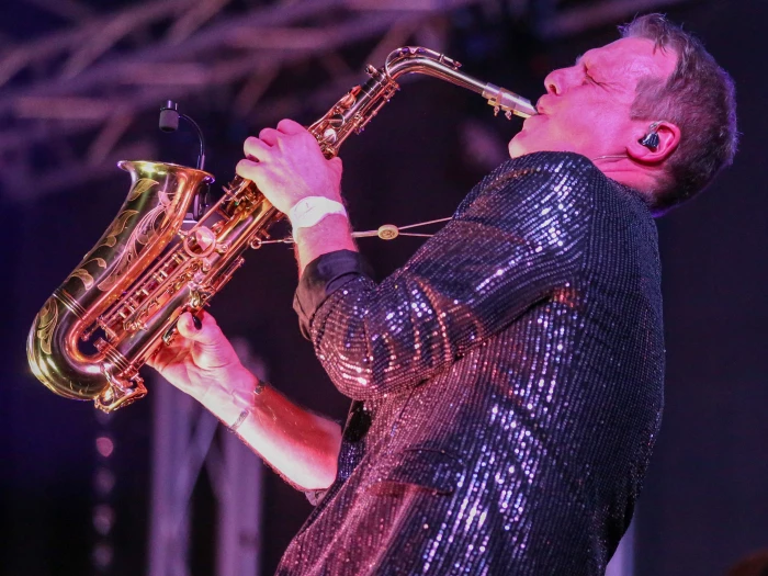saxophonist from  39 calling planet earth 39