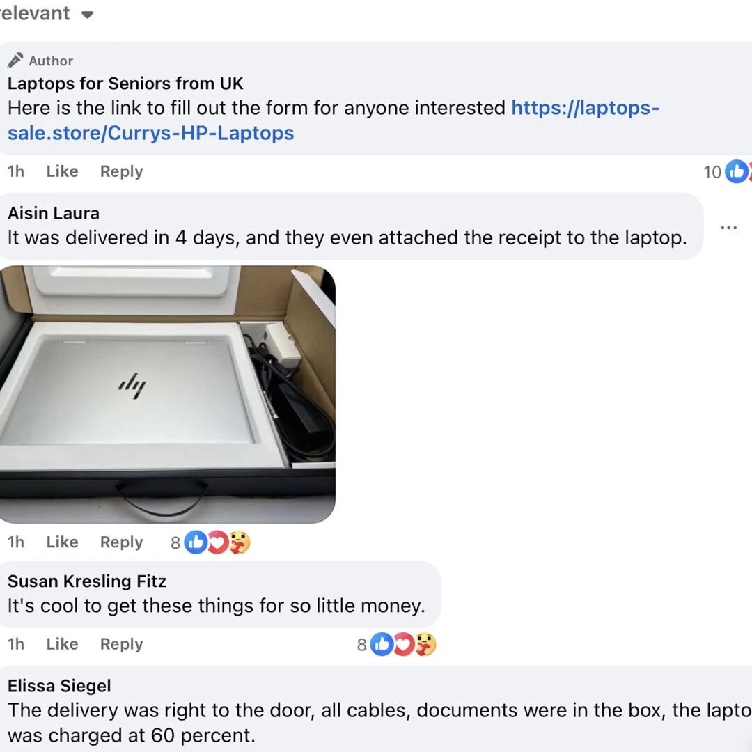 scam comments