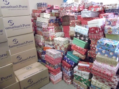 shoe boxes
