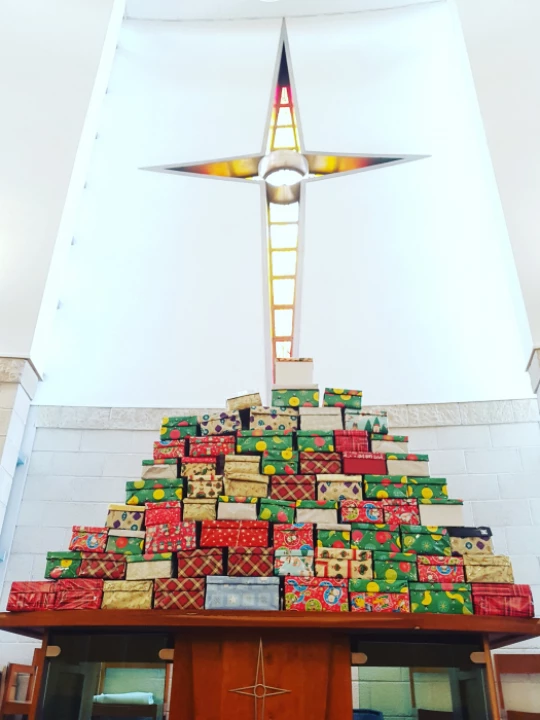 shoeboxes