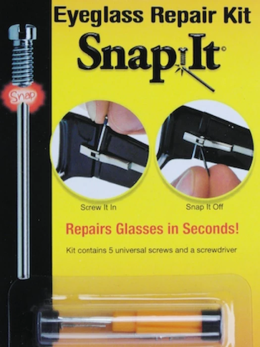 Glasses Repair Kit with the Snapit Screw