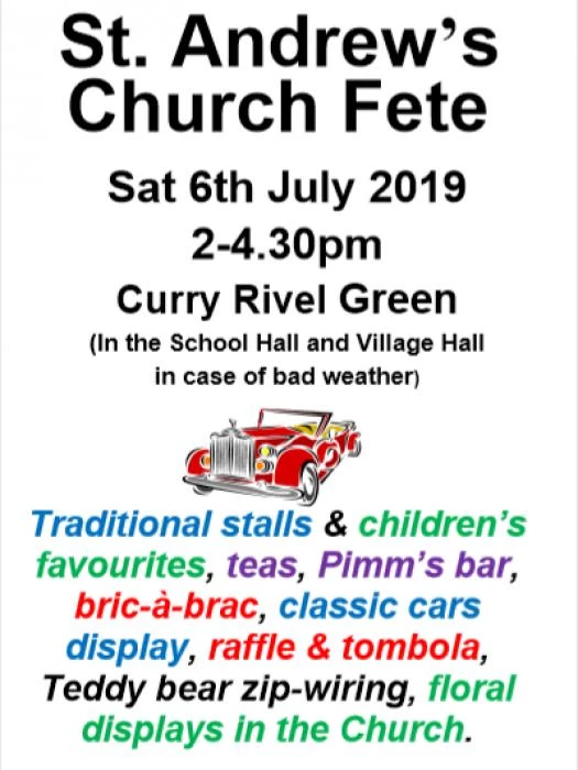 st andrews church fete 6th july 2019