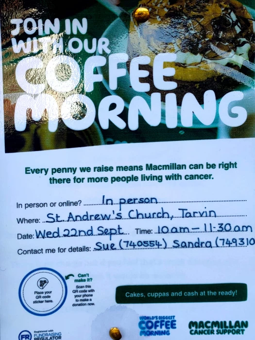 st andrews macmillan coffee morning sept 2021 2db6385dc33241b4800a847bbaed8db8331375