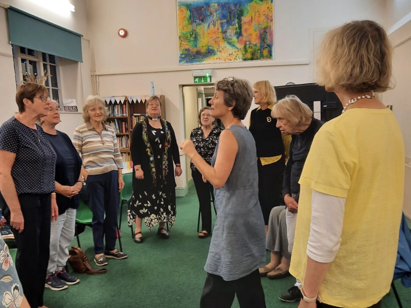 st andrews women39s grp  singing