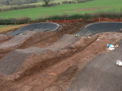 standon bowers pump track side view