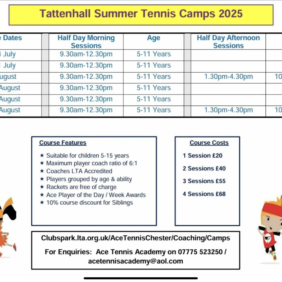 summer tennis camp