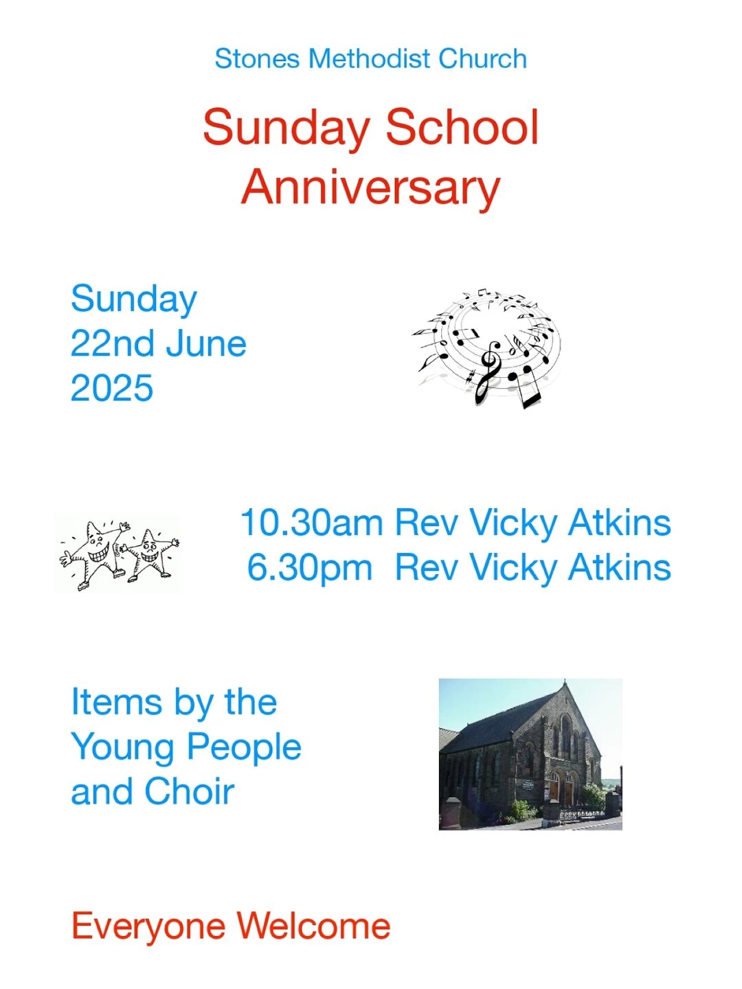 sunday school anniversary 2025
