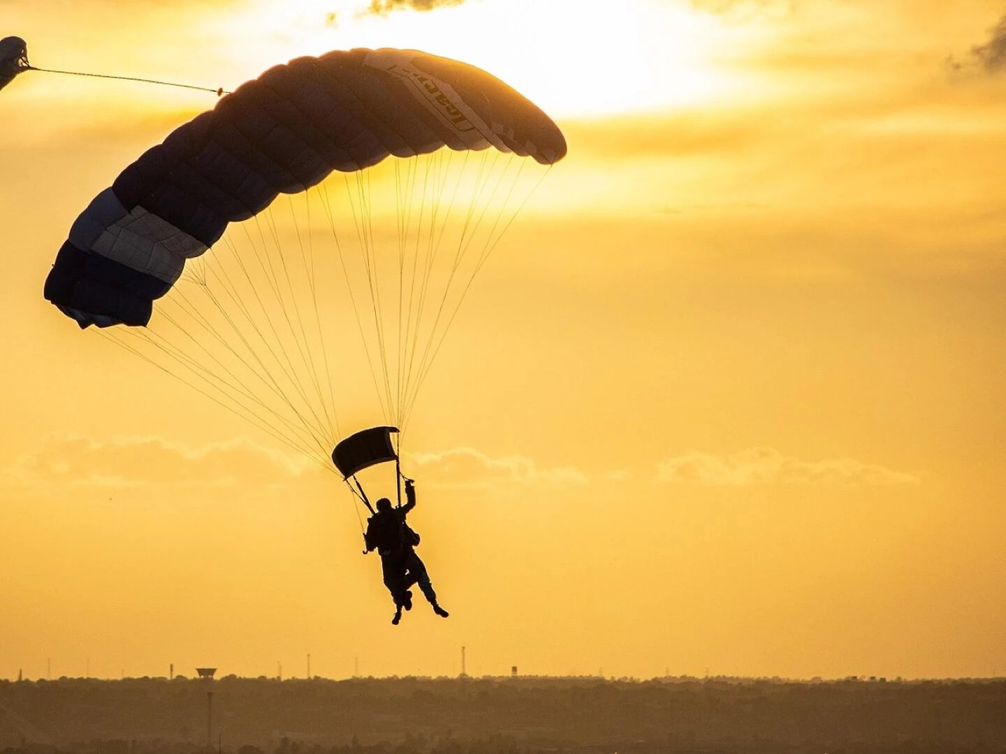 sunset parachute yellow nature sky orange skydive vacations activity sport freedom flying silhouette skydive skydive skydive skydive skydive