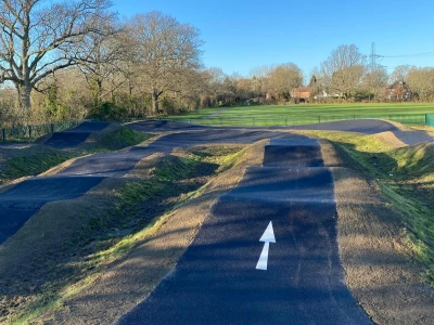 swanmore pump track straight