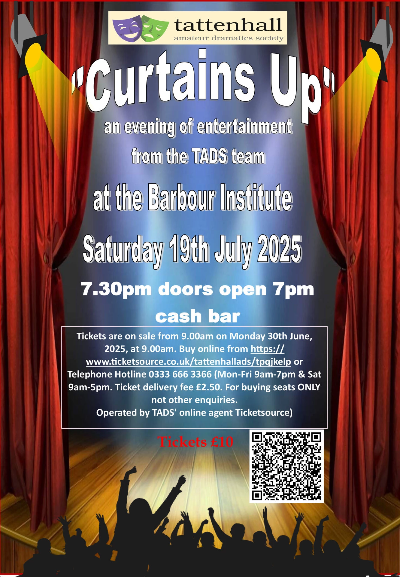 tads curtains up