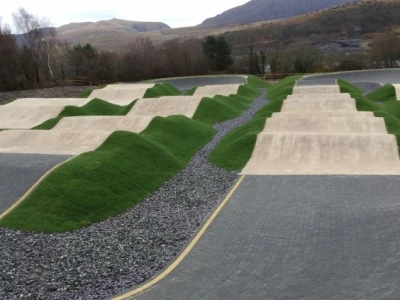 talysarn bmx track wales long view