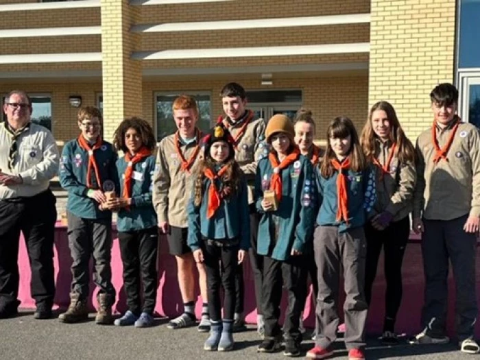 tarvin scouts cheshire hike april 2023 picture1