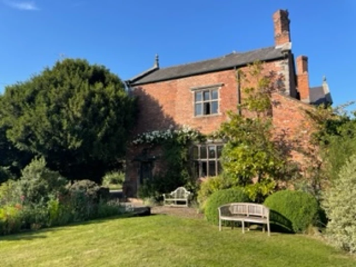 tattenhall hall from the garden