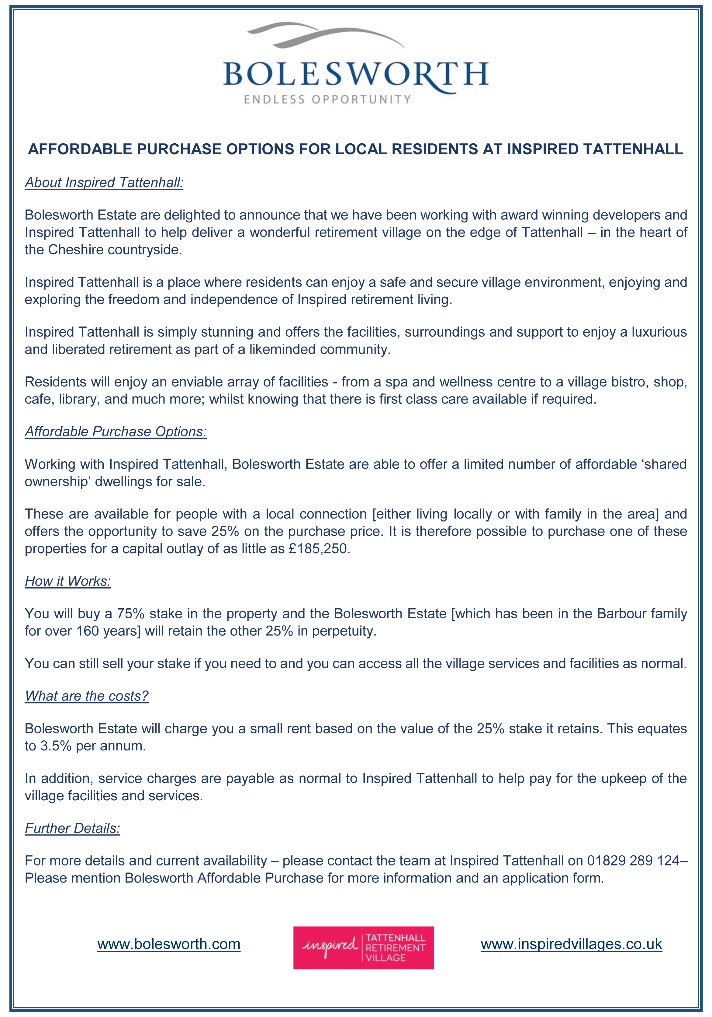 tattenhall shared ownership
