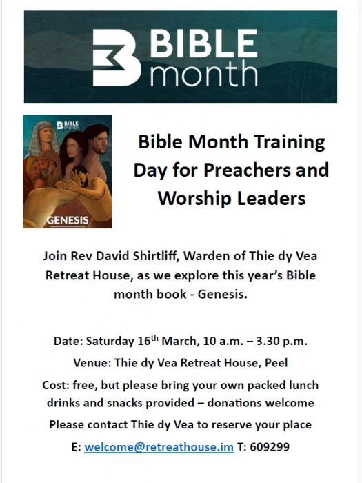 tdv bible month poster