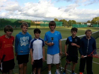 tennis  junior finalists