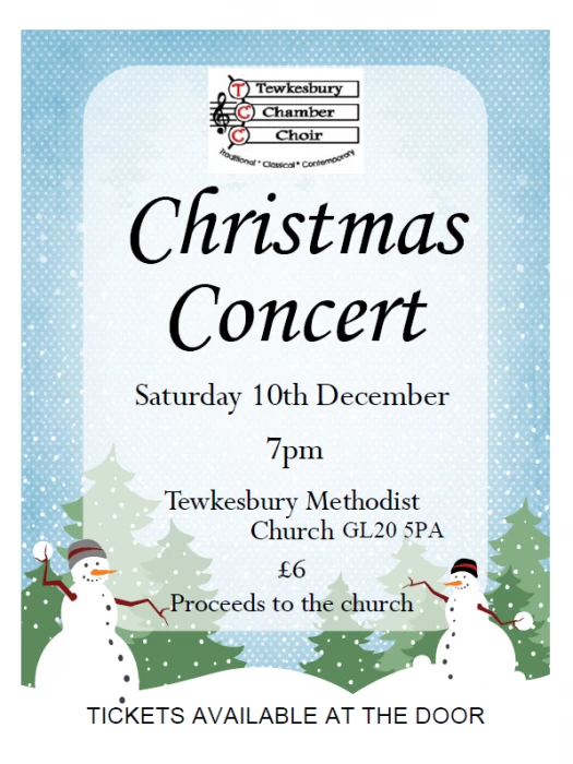 tewks christmas concert