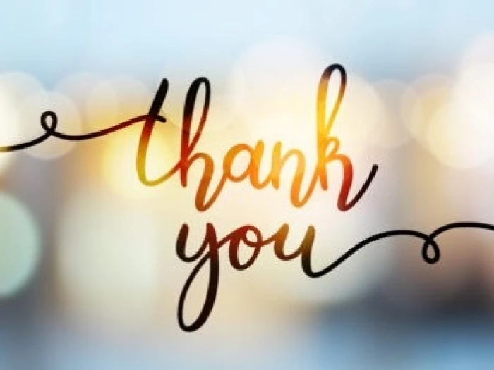 thank you from lllovely