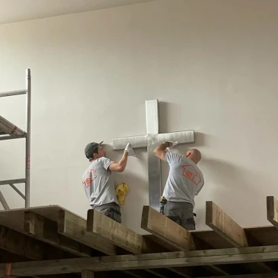 the cross reinstated