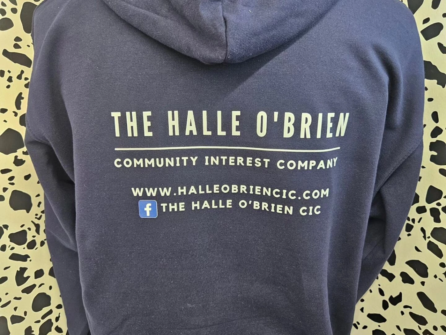 the halle o39brien hoodie with dtf printing