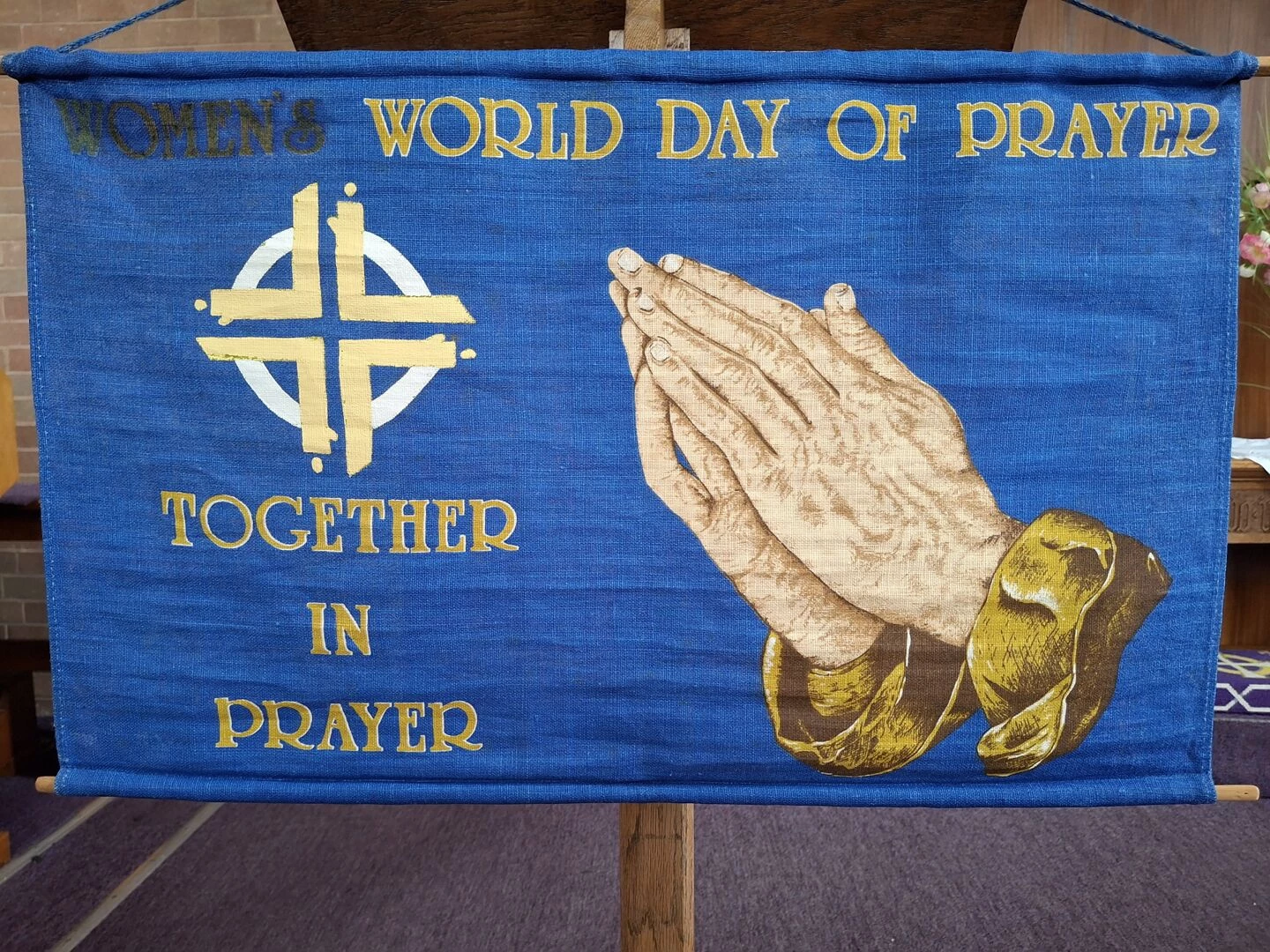 the lectern drop at staveley methodist church