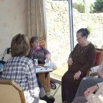 the other group discussing discipleship