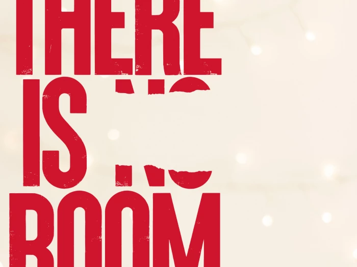 there is room logo square with background