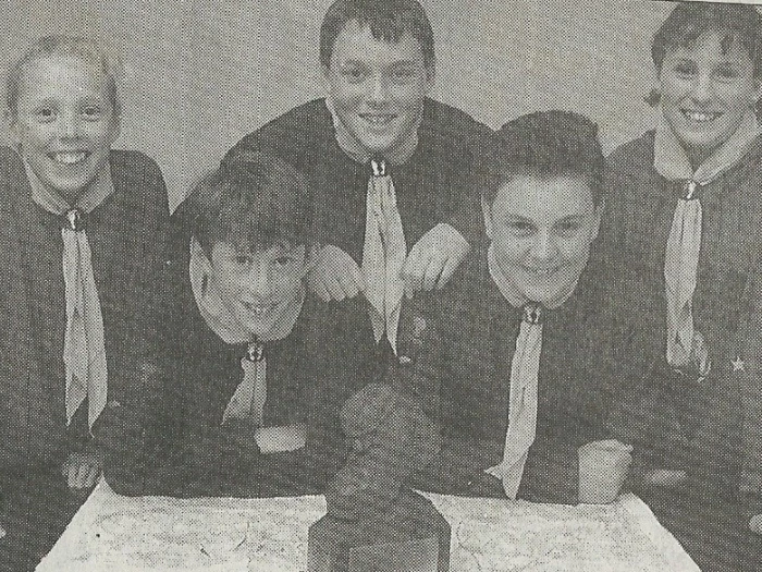 thr young scouts take hiking title april 1997 photoscan