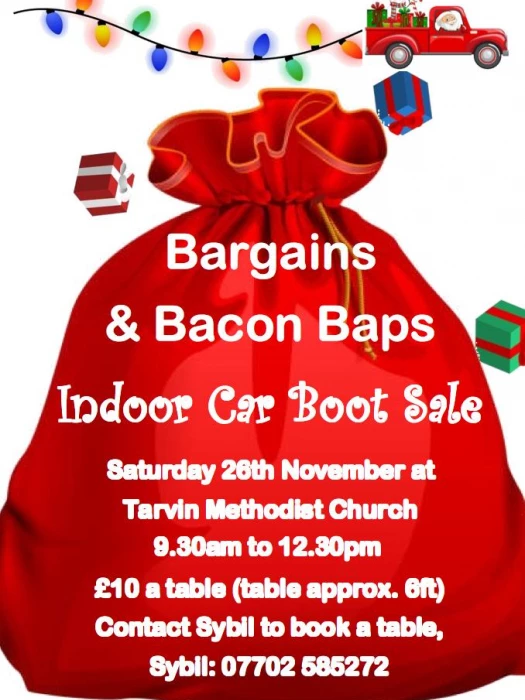 tmc christmas car boot