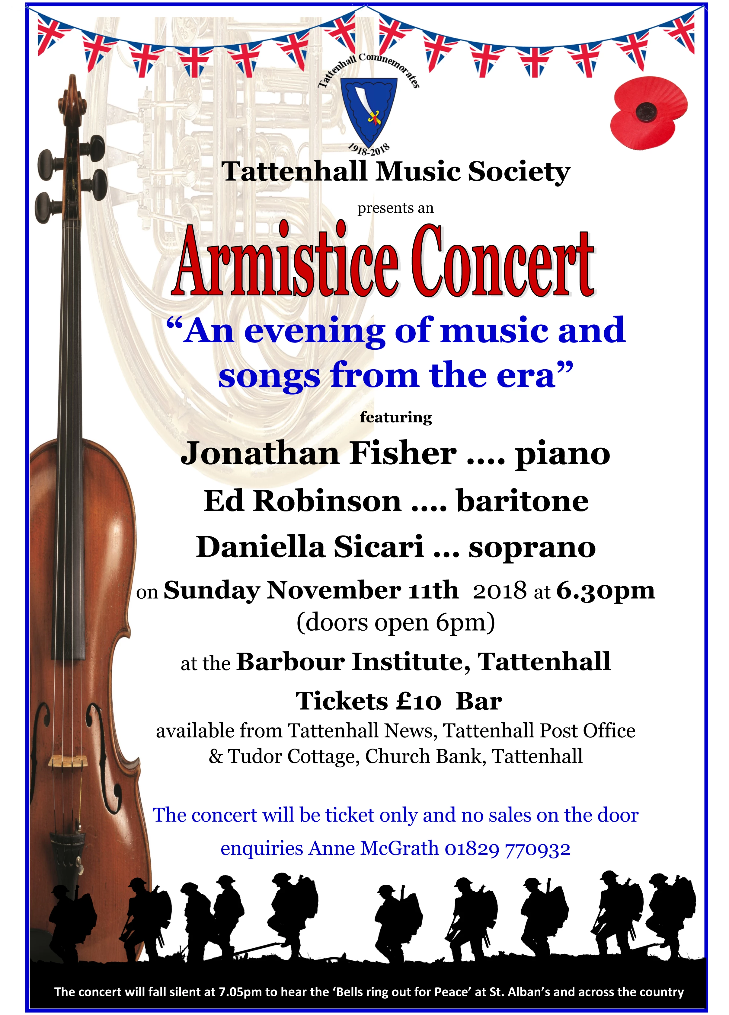 tms armistice concert poster