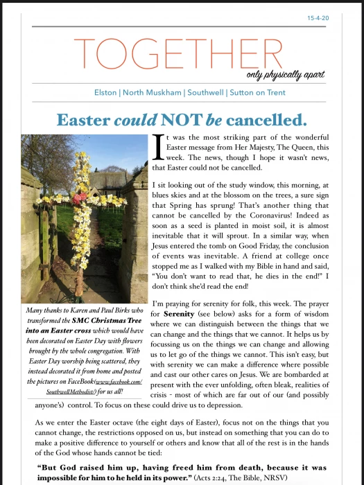together newsletter 15420