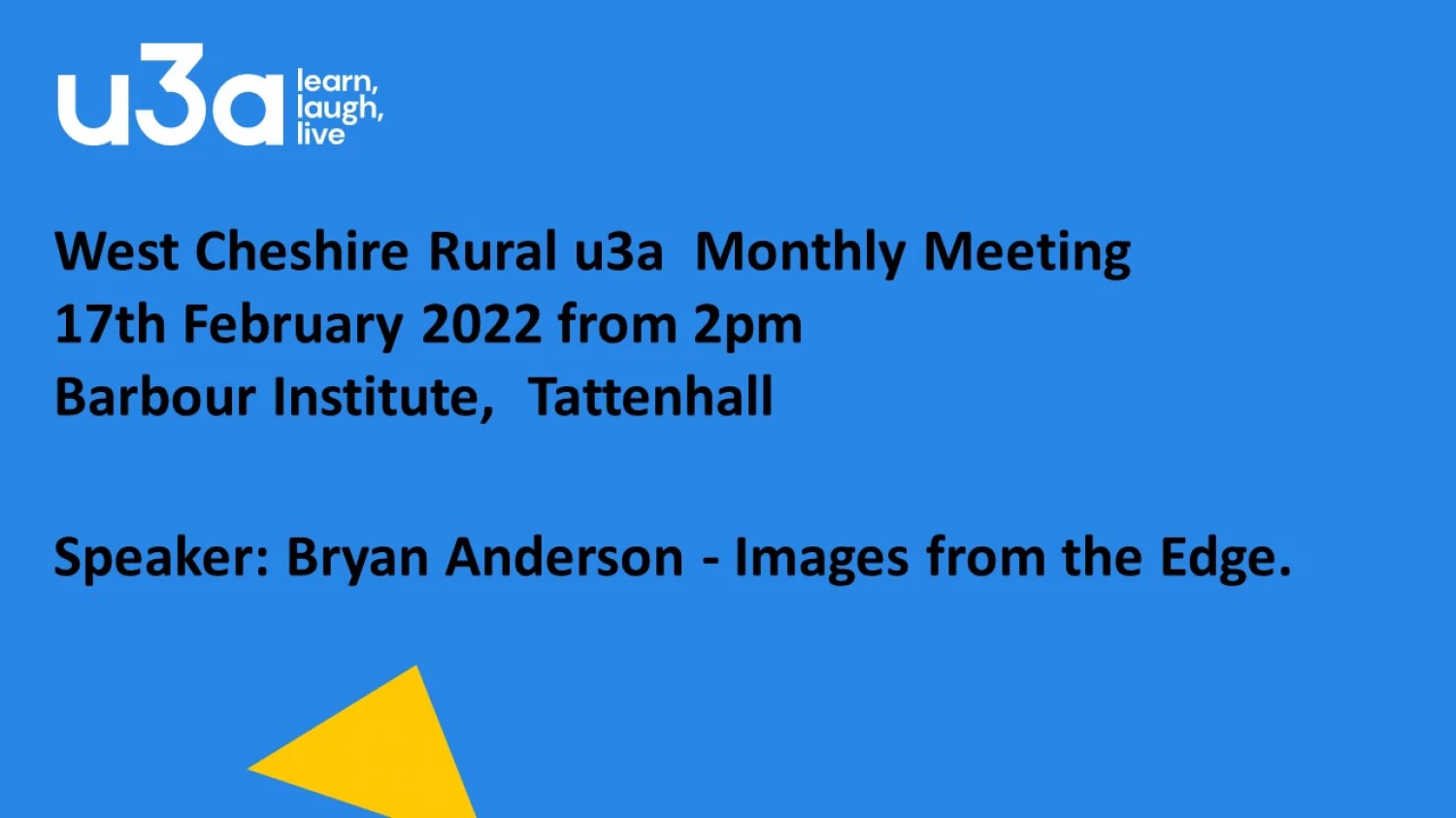 u3a feb 2022