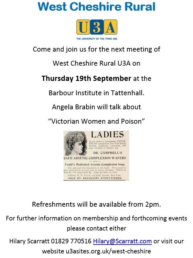 u3a september 2019