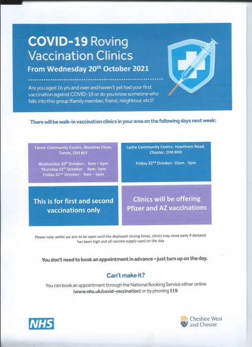 vacination clinics oct 2021 photoscan