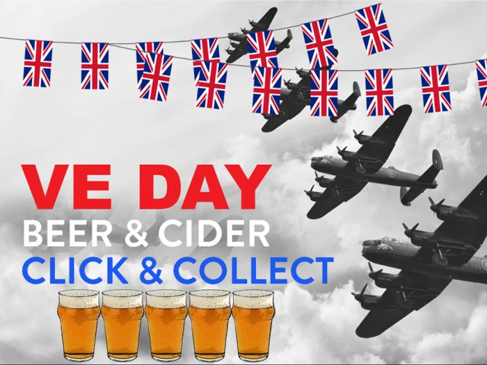 ve day type lancaster buntingwith beer