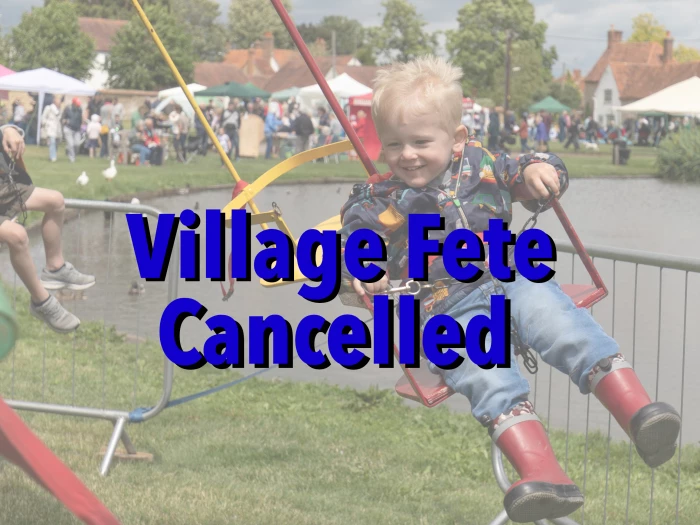 village fete cancelled